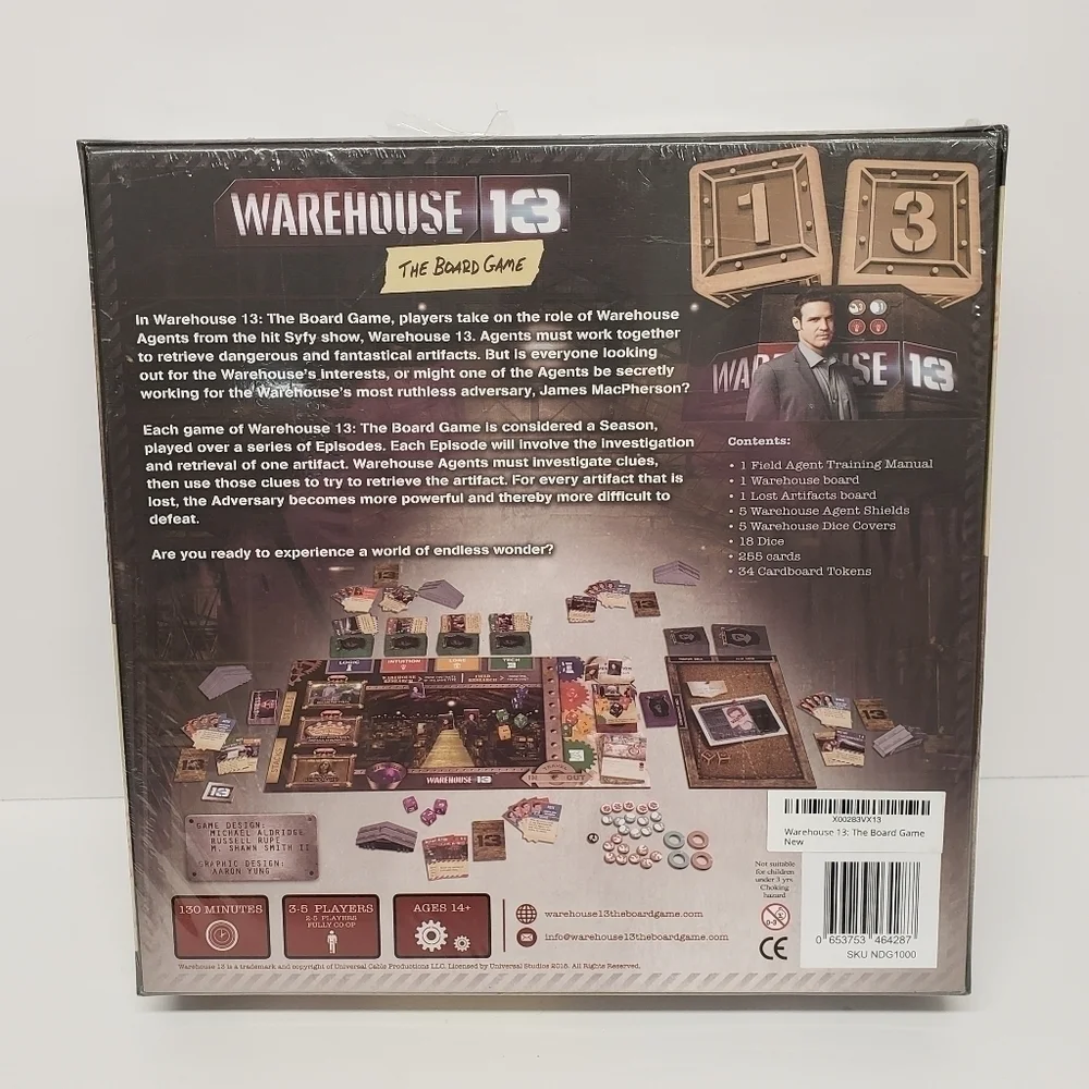 Warehouse 13 The Board Game 2018 - Picture 2 of 7